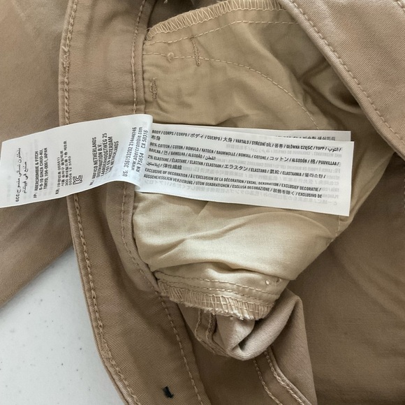 Hollister Jeans High-Rise Super Skinny Khaki Pants Classic Stretch Wmns Size 7L - Picture 10 of 11